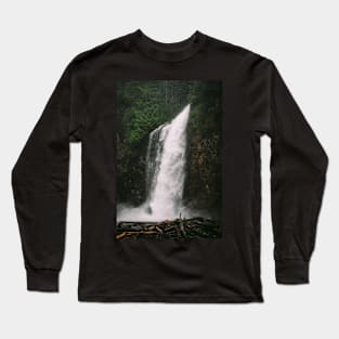 Franklin Falls PNW Waterfall Long Sleeve T-Shirt